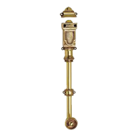 Aosta Tower Bolt - 90cm - Old Gold Fini