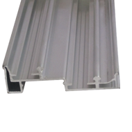 Raw Aluminium Upper Track - Length - 4m