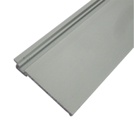 Silver Cover Profile - Length 4mtr