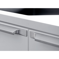 PRIMO Cabinet Handle - Aluminum Inox Lo