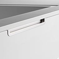 HIDE Cabinet Handle - Zamak Inox Look -