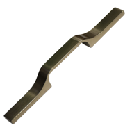 Modern Cabinet Handle - 96mm - Dull Sat
