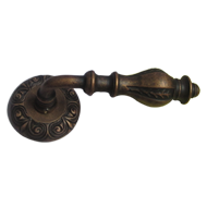 IBIZA Door Lever Handle - Antique Coppe