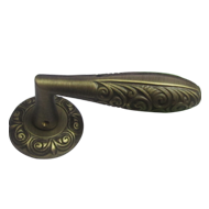 NAPOLI Door Lever Handle - Yester Bronz