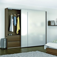 Wardrobe Sliding Fitting for 2 Doors (O