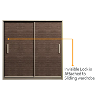 Invisible Lock Complete Kit for Sliding