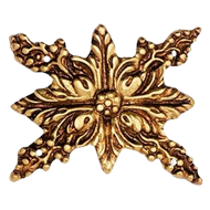 Furniture Carving - Old Gold Finish