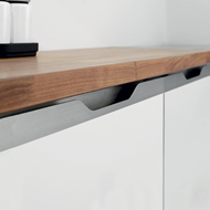 PARALLEL Profile Handle - 896mm - Inox