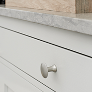 CASTLE Cabinet Knob - 36mm - Inox Look