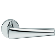 Tieste Mortise Door Handle - Polished C