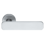 Giasone Mortise Door Handle - Satin Chr