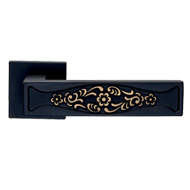 Bassorilievo Mortise Door Handle - Brun