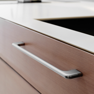 DOPPIA Cabinet Handle - Inox Look - 256