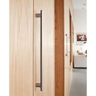 FORMA Long Bar Handle - Inox Look - 480
