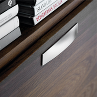 WRAP Cabinet Handle - Inox Look - 128mm