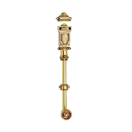 Aosta Tower Bolt with Bar - 35cm - Matt