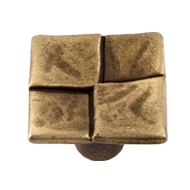 Furniture Knob - matt Bronze Finish - 3