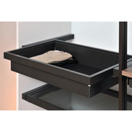 Pull out aluminium frame 1000mm with 12