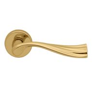 RIVER Lever Handle on Rose - 