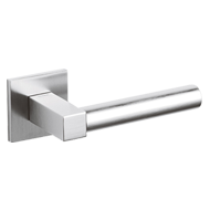 PITAGORA Q Door Lever handle on rose -