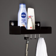 Mini Shelf - Wall mounted shelf - Black