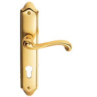 CASIGLIA Door Lever Handle on Plate in
