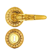 Lever Door Handle - Old Gold PVD Finish