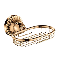 Soap Basket - Gold Finish - AURIC SERIE