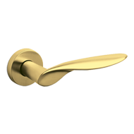 WIND Door Handle - Brass - Super Gold S
