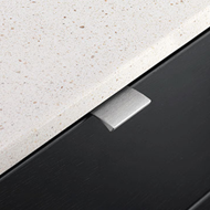 Aluminium Cabinet Handle - 40mm - Brush