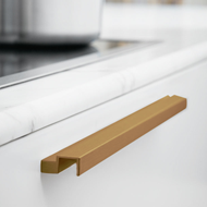 Aluminium Cabinet Handle - 32mm - Brush