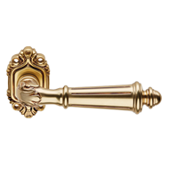 AIDA Door Lever Handle on rose - French