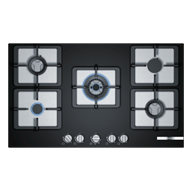 Bosch 4 Gas Glass hob - 90 cm Black - F