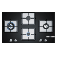 Bosch 4 Gas Glass hob - 90 cm - Black -