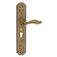 JARDIN Lever Handle on Plate - Small - 