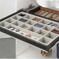 High End Soft Close Organizer Box-MOCHA