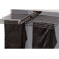 High End Top Mount Trouser Rack Double