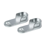 Oval Tube Holder - Zinc
