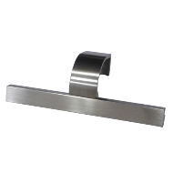 Cabinet Handle - Brush Satin Nickel Fin