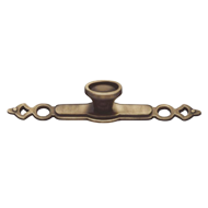Cabinet Knob with Base Plate - 128mm -