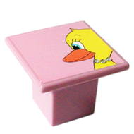 Kids Small Cabinet Duck Knob 