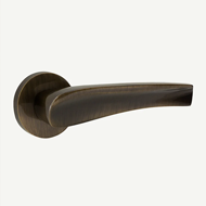 ELM Lever Handle - PVD Rose Gold Finish