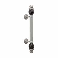 Door pull handle on rosettes 340mm with