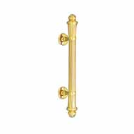 Door pull handle on rosettes 340mm - Br