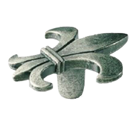 Cabinet Knob - 50mm - Tin Coloured Fin