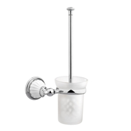 Toilet brush holder with porcelain - Br