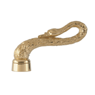 Shower system handle set with crystal -