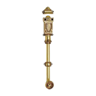 Aosta Tower Bolt with Bar - 25cm - Old