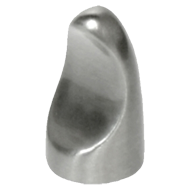 Cabinet Knob -17mm - Antique Bronze Fin