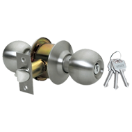 Cylindrical Entrance Lock - Stainless S